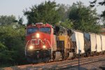 UP Freight Train in Columbia IL